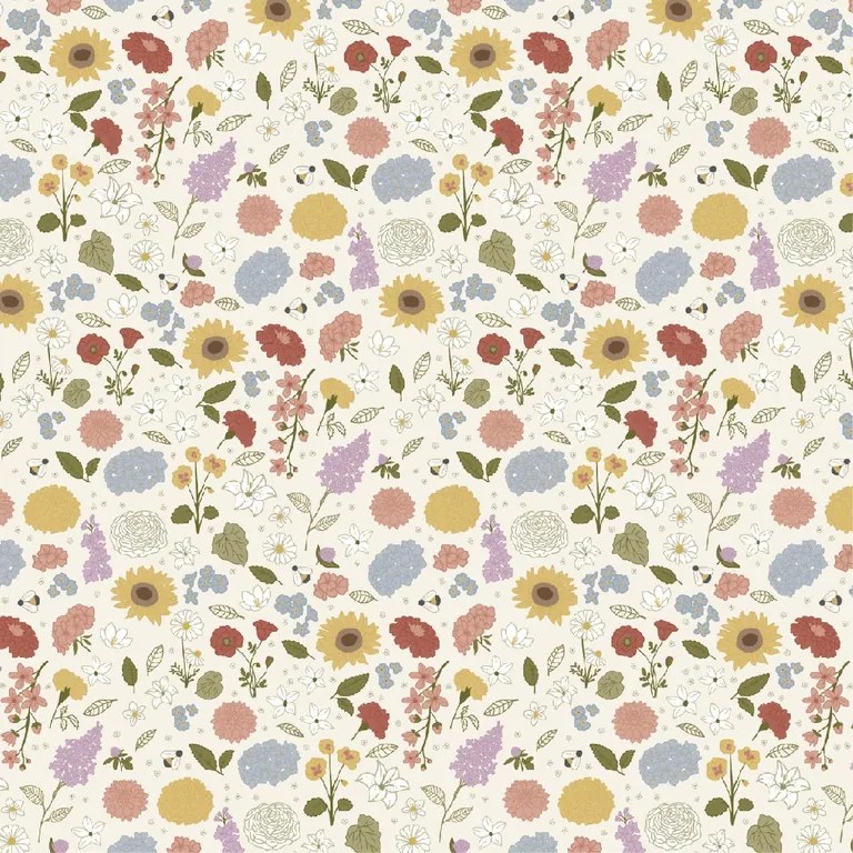 IB Laursen Servetele de masa GRAND MA'S FLOWERS, 50 buc