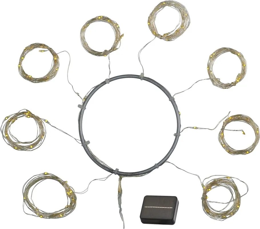 Ghirlandă luminoasă nr. becuri 96 buc. lungime 150 cm Knirke Parasol – Sirius