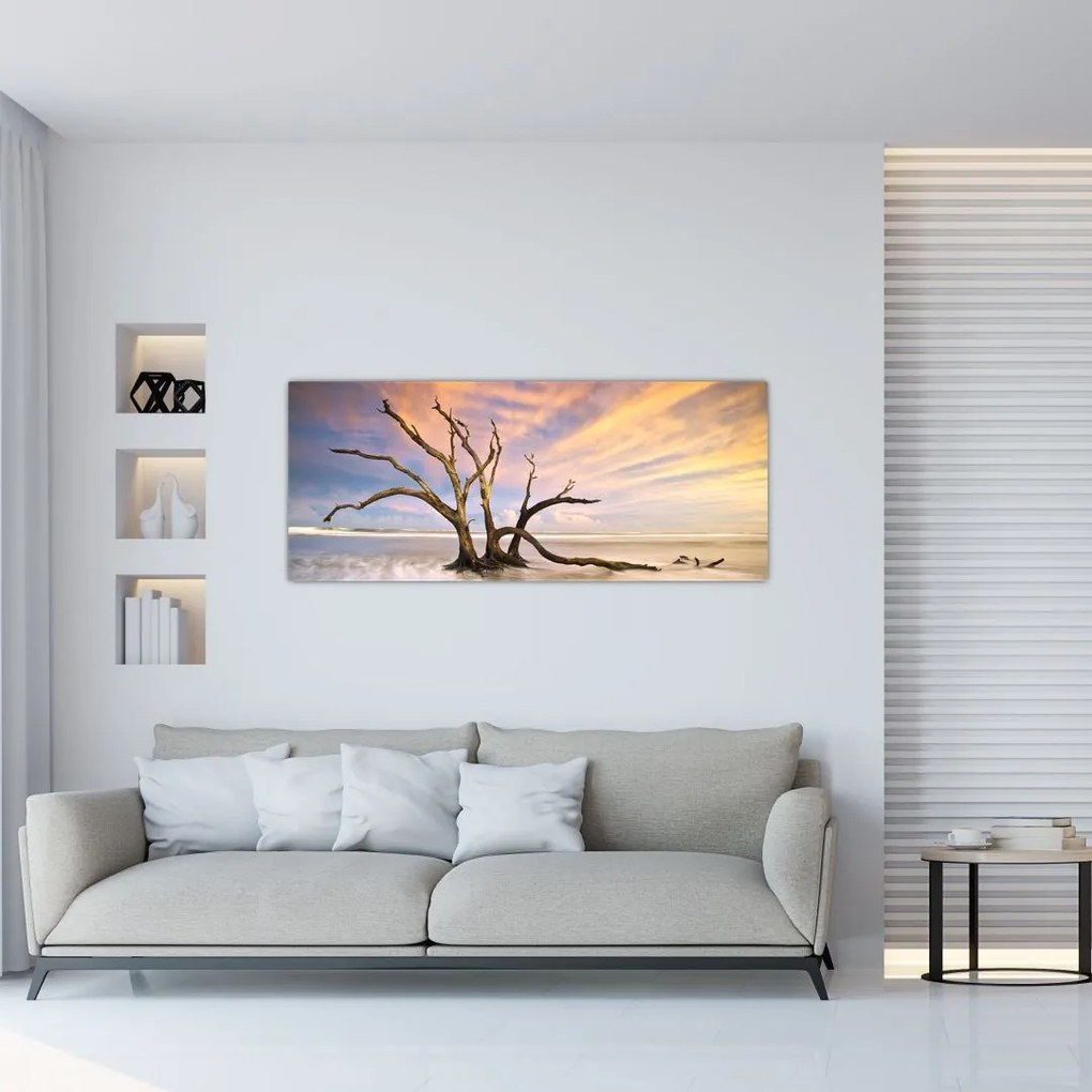 Tablou - Copacul în ocean (120x50 cm)