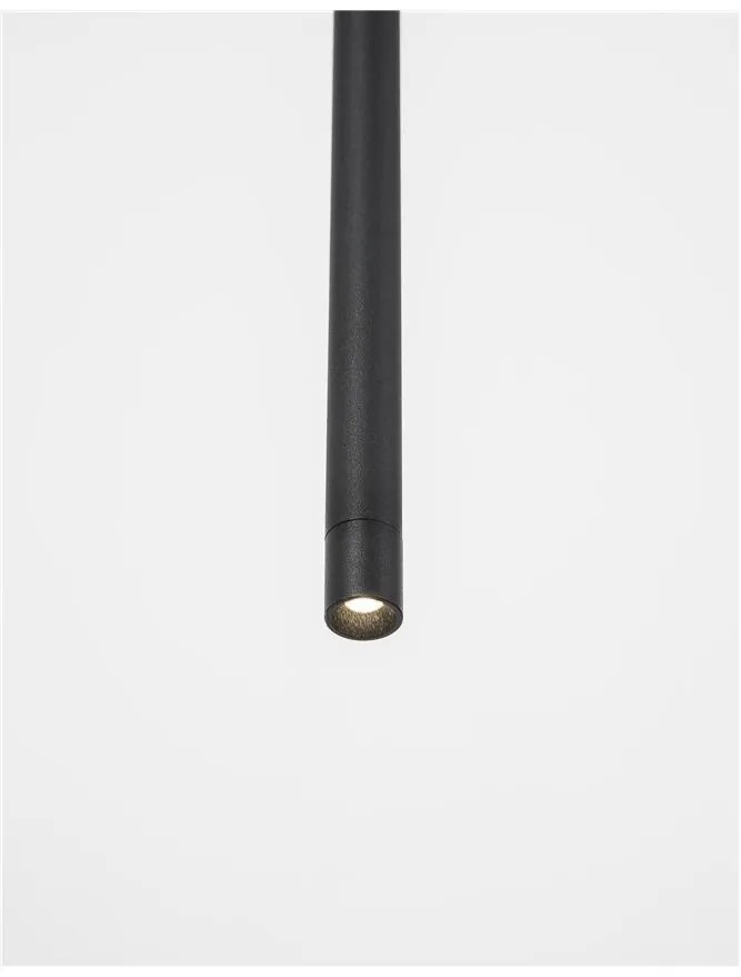 Pendul LED design liniar ELETTRA negru
