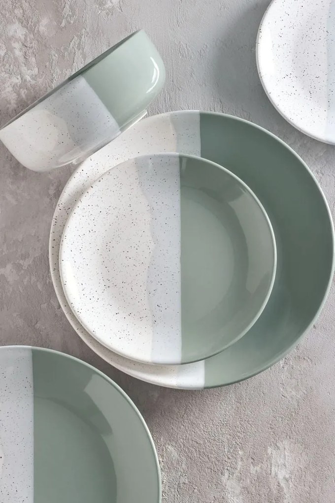 Farfurie Mica Desert Colectia Artizan Verde 20 cm