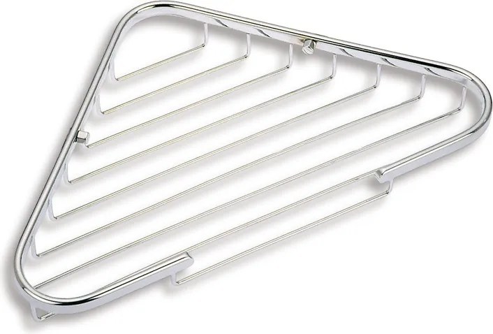 METALIA WIRE Etajeră de colţ mare crom 6035,0