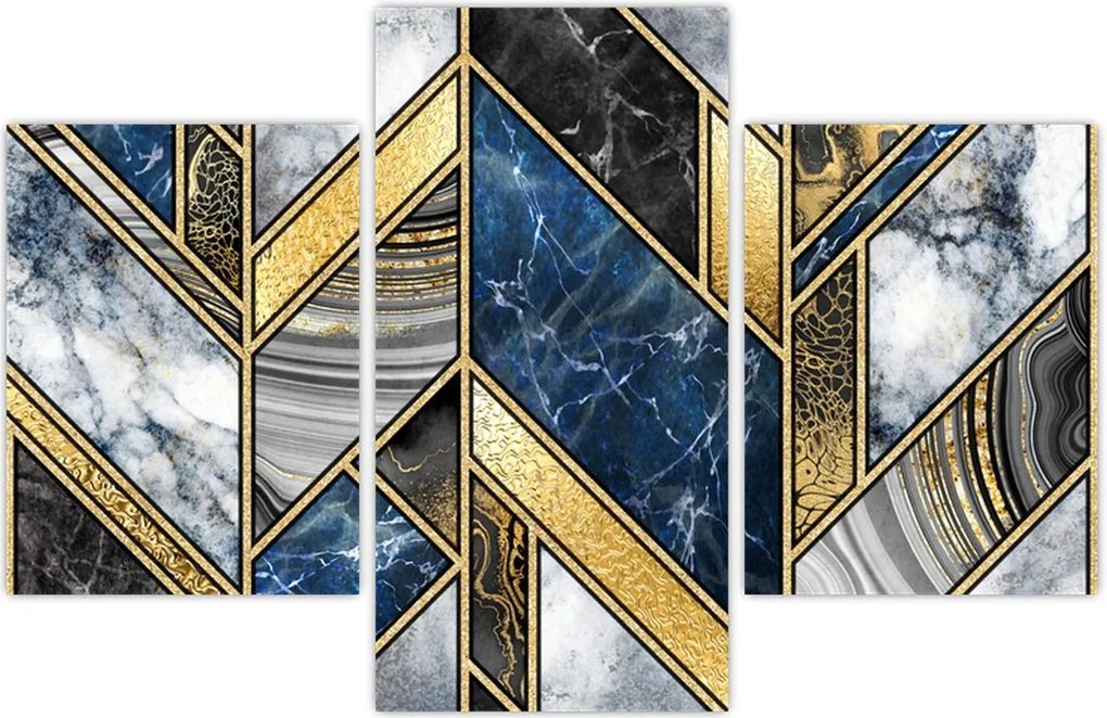 Tablou abstracției artistice (90x60 cm)