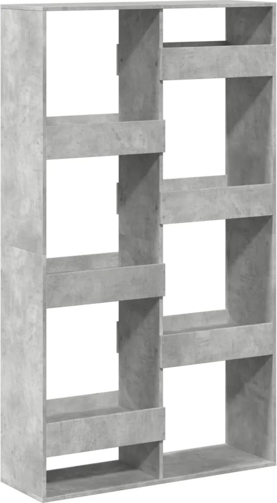 vidaXL Separator de cameră, gri beton, 100x33x175 cm, lemn prelucrat