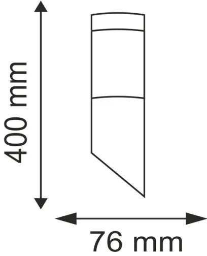 Corp de iluminat de exterior LIVIA 1xE27/10W/230V