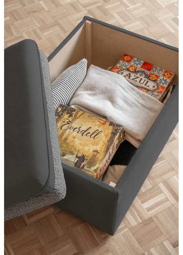 Taburet gri închis Wilson – Miuform