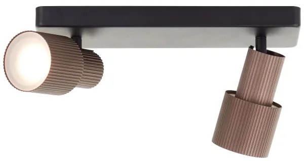 Spot LED Brilliant CADIZ 2xGU10/5W/230V bronz