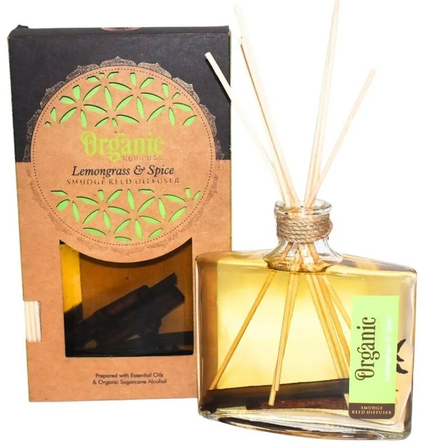 Difuzor organic Lemongrass &amp; Spice 150 ml cubețișoare