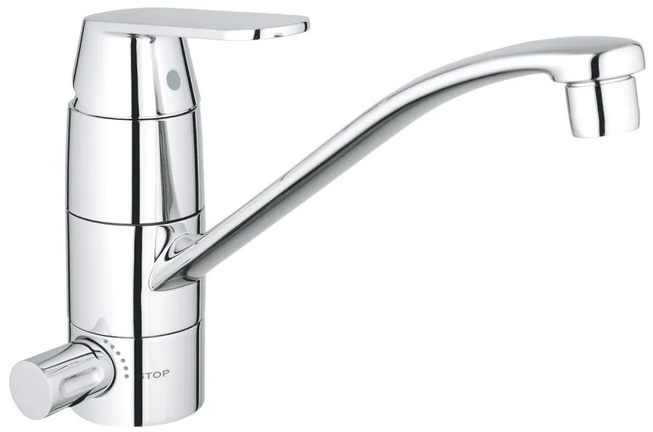 GROHE 31161000 - Baterie pentru chiuvetă EUROSMART COSMOPOLITAN, 140°, crom lucios