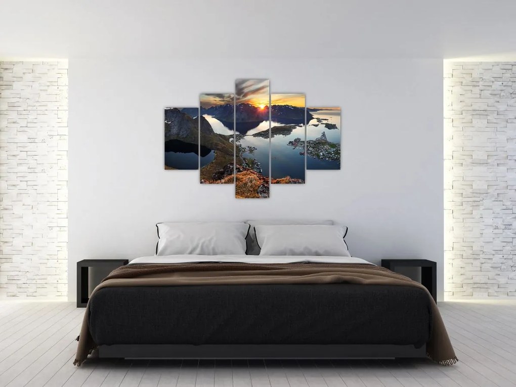 Tablou - Peisaj montan, Norvegia (150x105 cm)