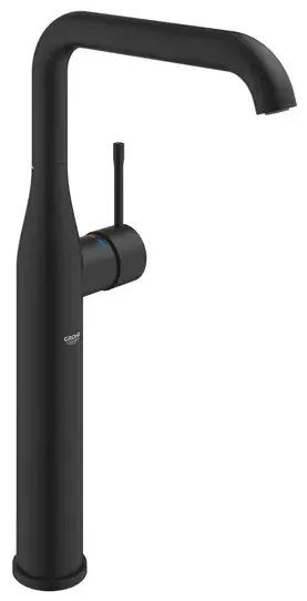 Baterie lavoar inalta Grohe Essence negru mat Phantom Black