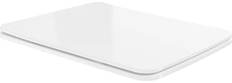 Mexen Vera capac WC cu coborâre lentă slim, duroplast, alb lucios - 39164000