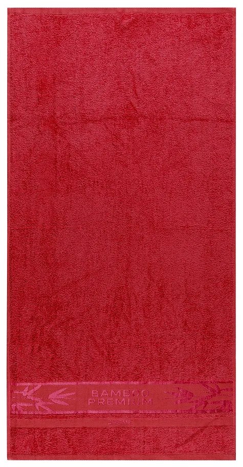 Prosop 4Home Bamboo Premium roșu, 70 x 140 cm, 70 x 140 cm