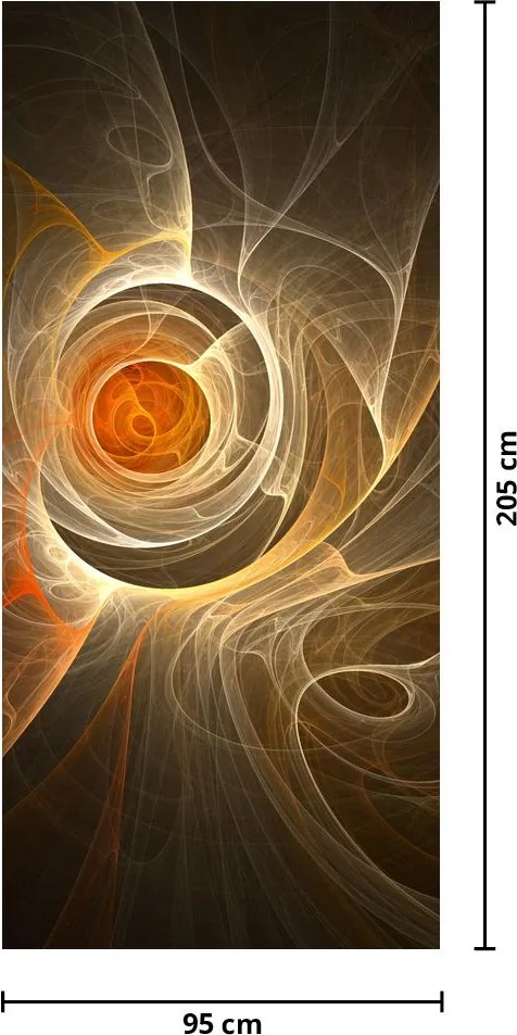 Fototapet pentru ușă - Abstract (95x205cm)