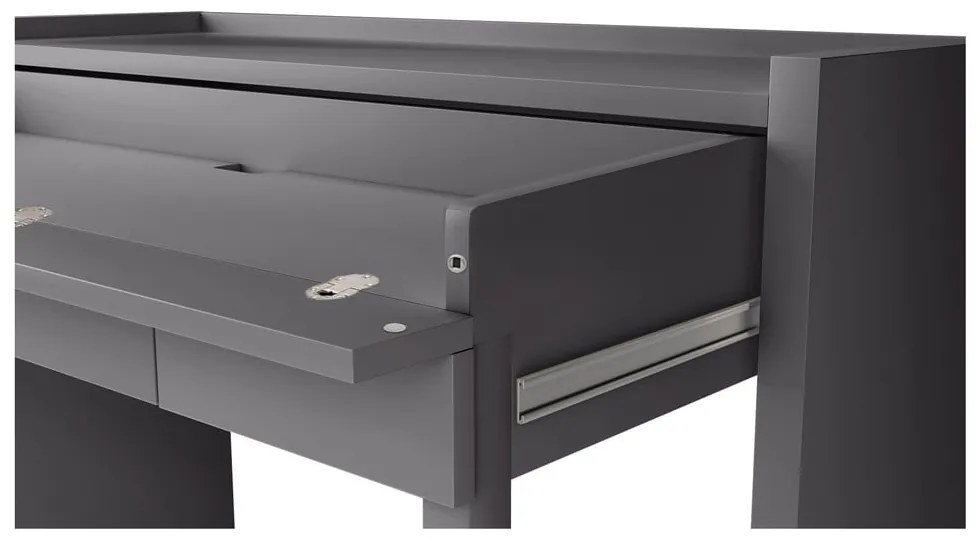 Birou gri 36x110 cm Mel - Woodman
