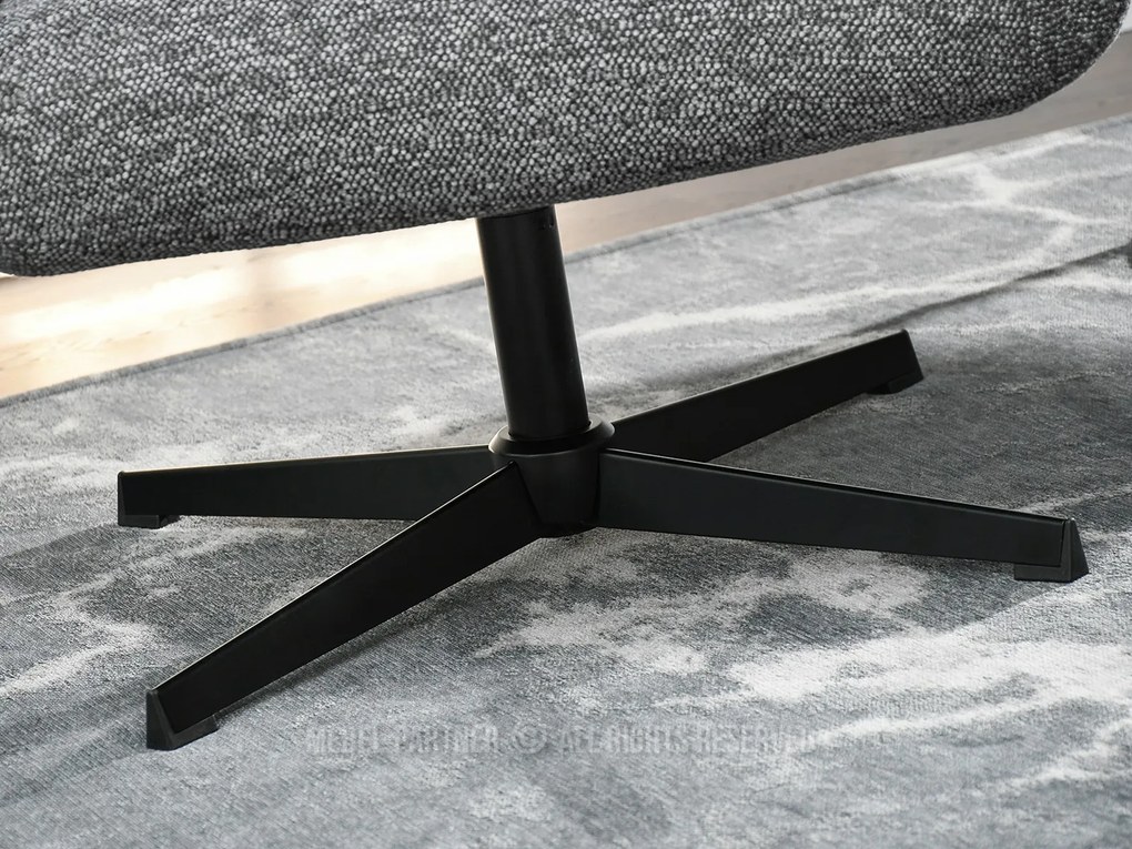 Fotoliu Irma (grafit + negru). Promo -17%. 1110066