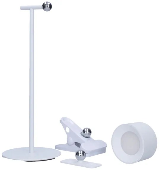 Solight WO68-W- LED lampă încărcabilă 3în1 LED/4W/2000mAh 3000/4000/6500K albă