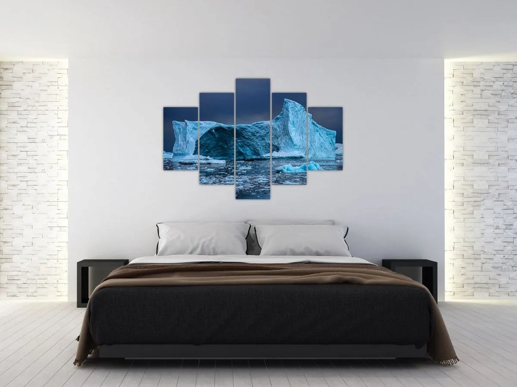 Tablou - Peștera de gheață (150x105 cm)