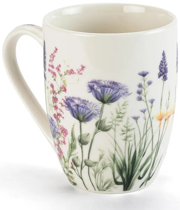 Set de căni din porţelan GRĂDINĂ DE LAVANDĂ în cutie cadou 350 ml 2 buc