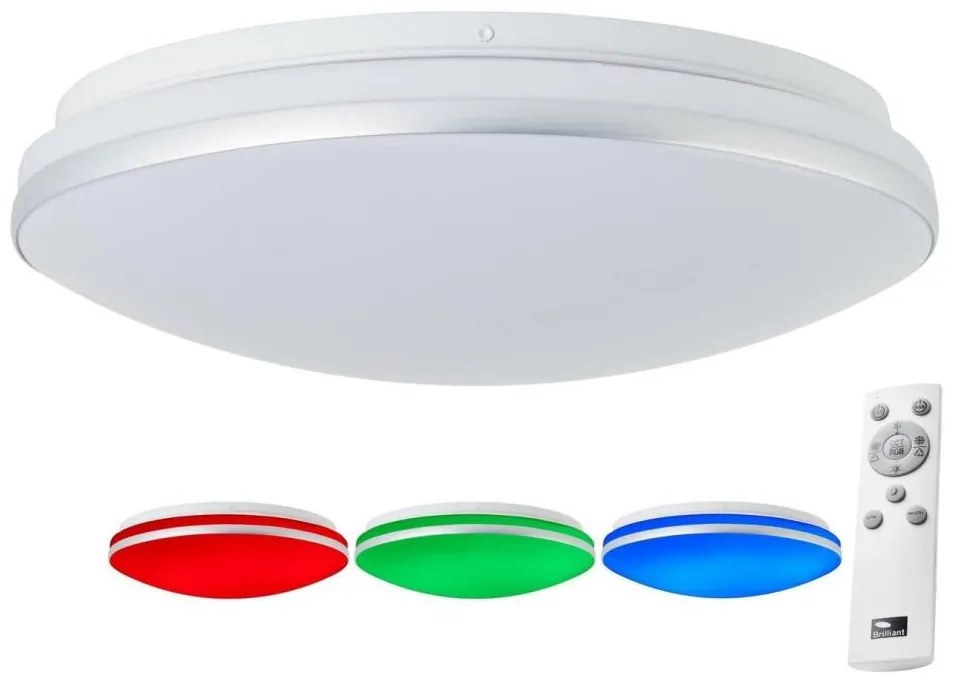 Plafonieră LED RGBW dimabilă Brilliant MIDWAY LED/14W/230V Wi-Fi Tuya + telecomandă