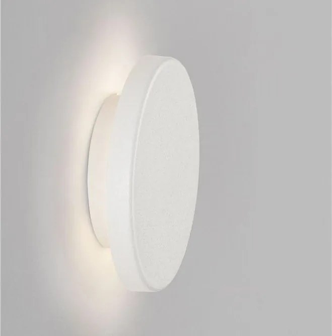 Aplica lumina ambientala pentru fatade IP65 ELLUX alb 10cm