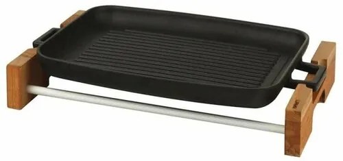 LAVA Metal Placă grill din fontă, 31 x 42 cm