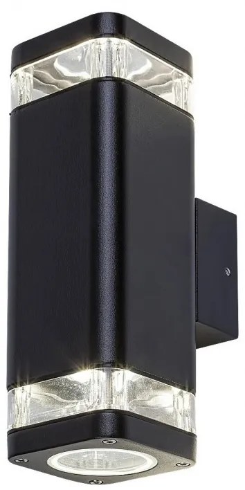 Aplica de exterior stil modern ambiental IP44 Sintra negru II