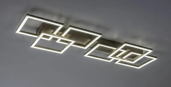 Rabalux 71500 - Plafonieră LED reglabilă FATMA 40W/230V 3000-6500K 33x100 cm bej+telecomandă