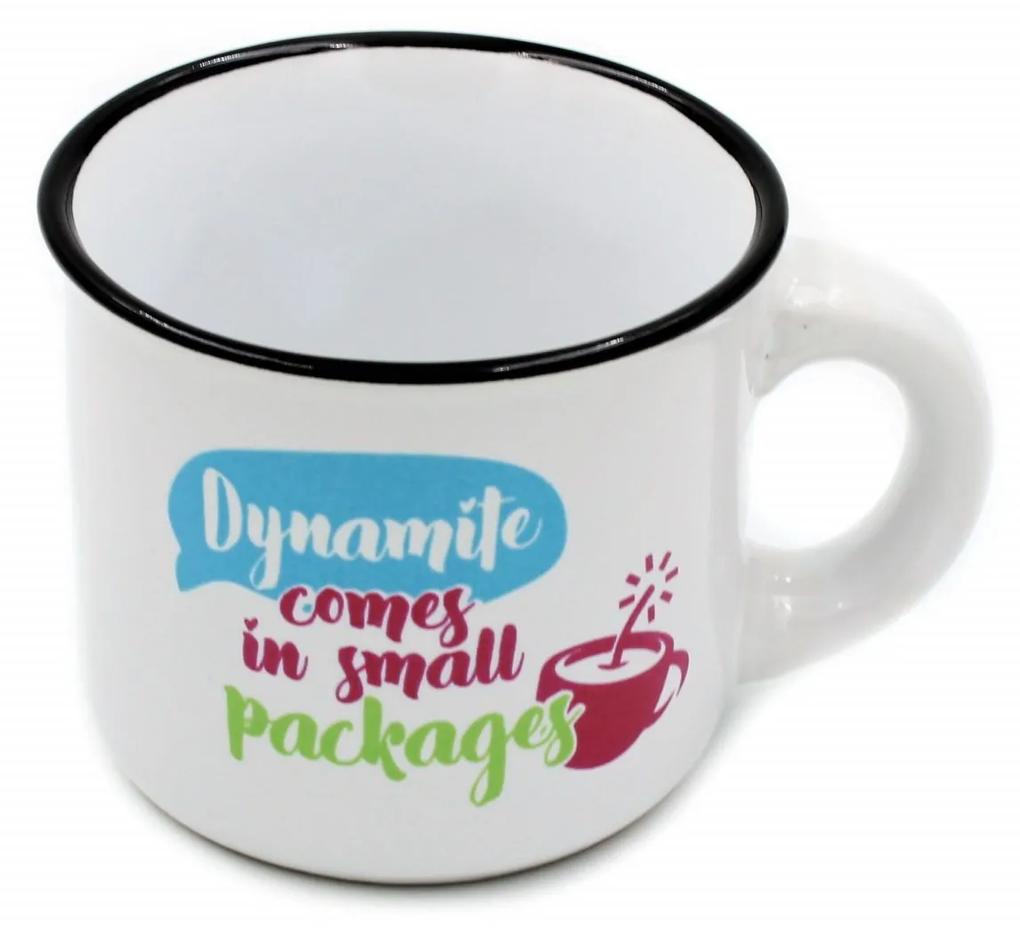 Ceșcuță espresso Dymanite comes in small packages