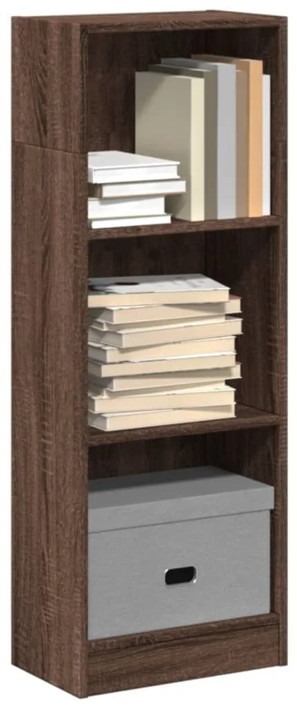 vidaXL Bibliotecă, stejar maro, 40x24x109 cm, lemn prelucrat