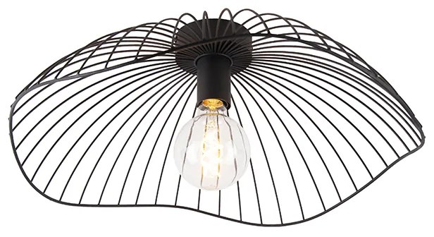 Plafoniera de design neagră 50 cm - Pua