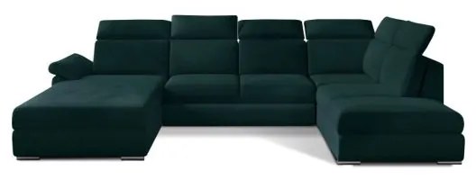 Colțar Evanell 336cm verde