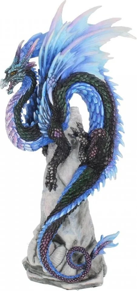Statueta dragon Santinela de safir 27 cm Andrew Bill