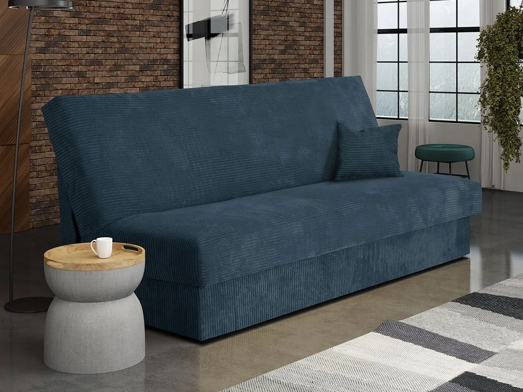 Canapea extensibilă Tedrona Mini (Albastru închis) (cu sp. depozitare). Promo -17%. 1105631