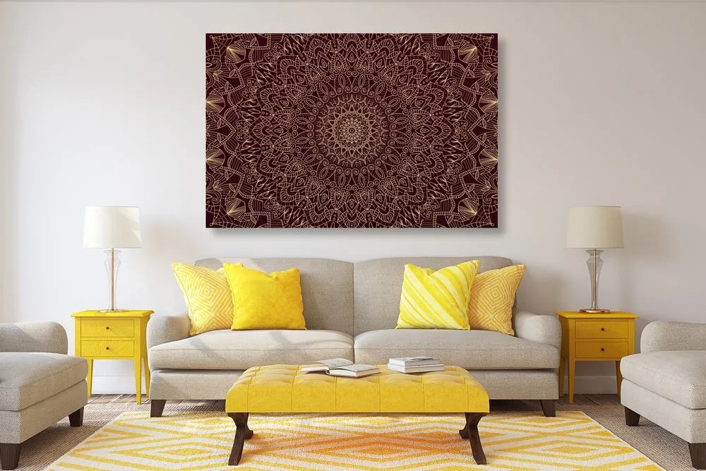 Tablou Mandala decorativă detaliată