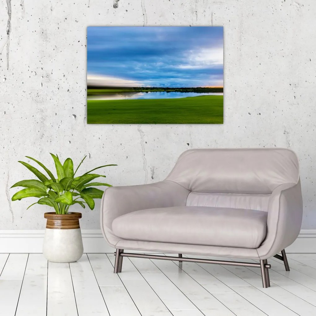 Tablou cu lunca (70x50 cm)