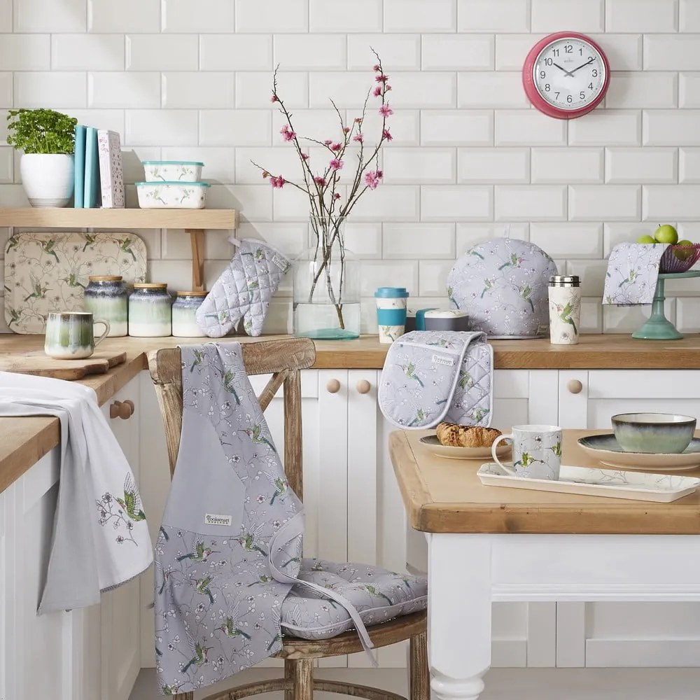 Set cu prosoape, șorț și mănușă de bucătărie 5 buc. Hummingbirds – Cooksmart ®