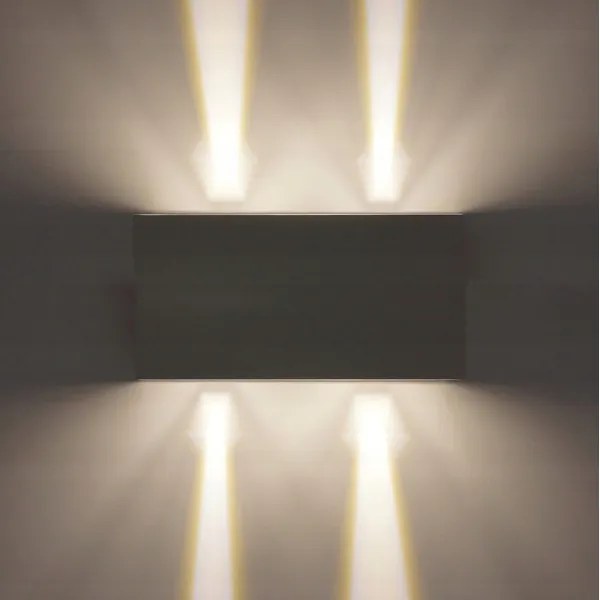 Aplică LED de exterior LED/12W/230V IP54 neagră