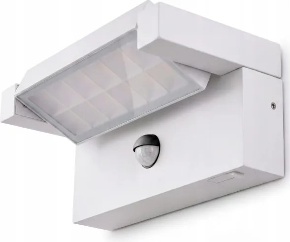 Aplică LED de exterior cu senzor LED/25W/230V IP54 albă