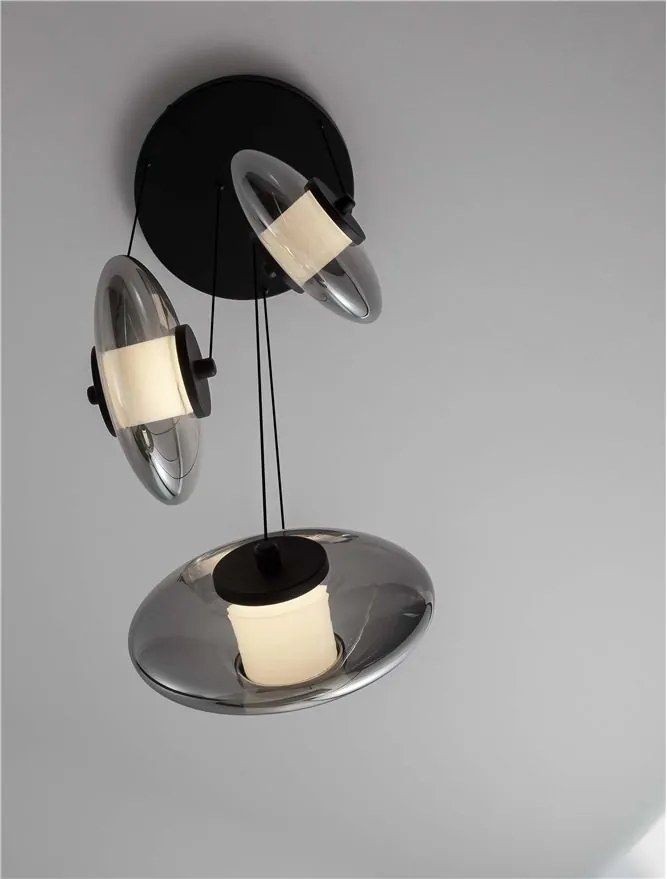 Lustra LED suspendata design modern decorativ SKIA 3L