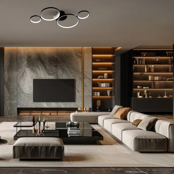 Plafonieră LED UNIVERSE LED/30W/230V negru