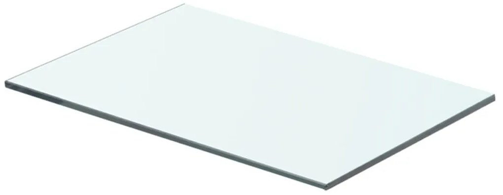 vidaXL Raft din sticlă transparentă, 40 x 20 cm