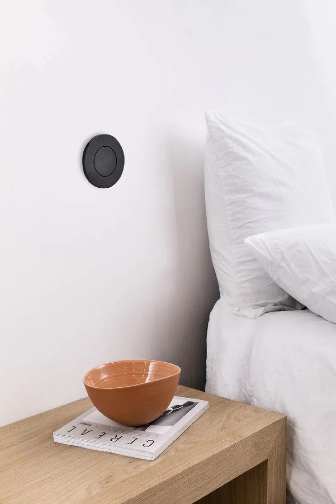 Spot incastrabil cu reader LED directionabil CLICK Black