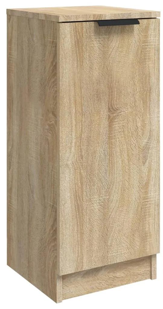 Servanta, stejar sonoma, 30x30x70 cm, lemn compozit 1, Stejar sonoma