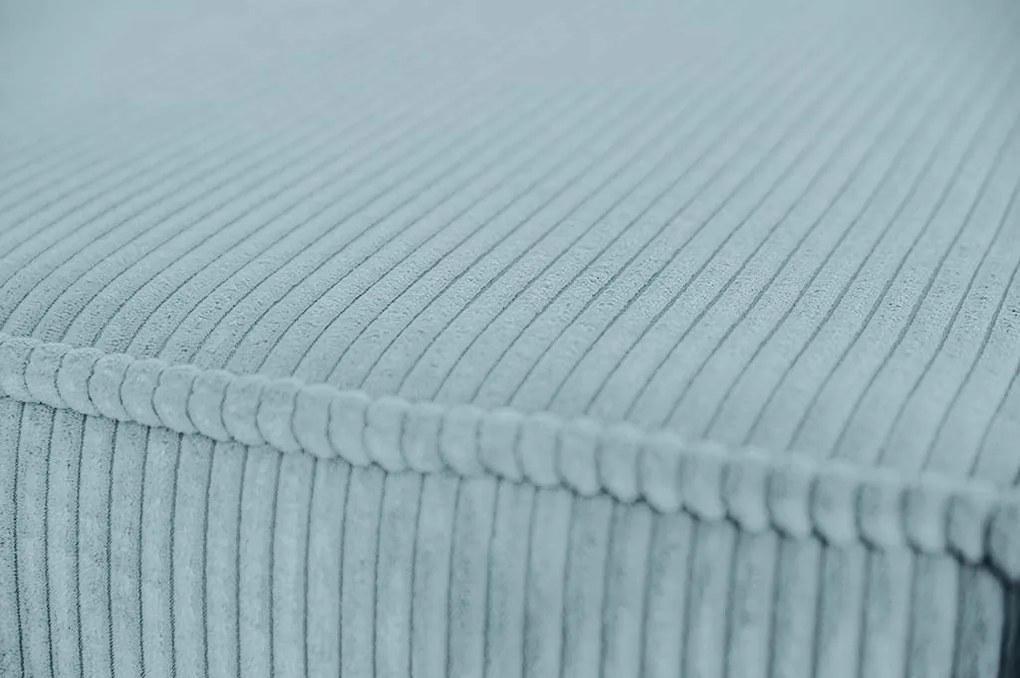 Canapea extensibila cu colt bilateral Culoare Albastru Deschis, SMART