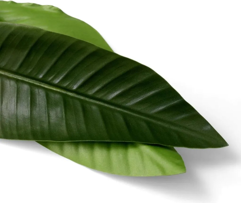 Buchet artificial LUX din 36 fire frunze Strelitzia