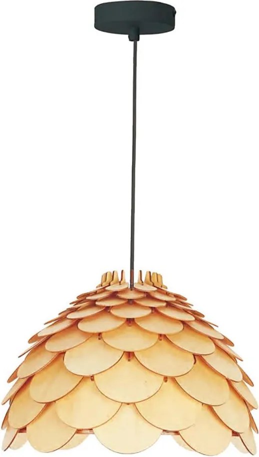 Lustră pe cablu BURGO, 1x E27/60W/230V, diam. 35 cm