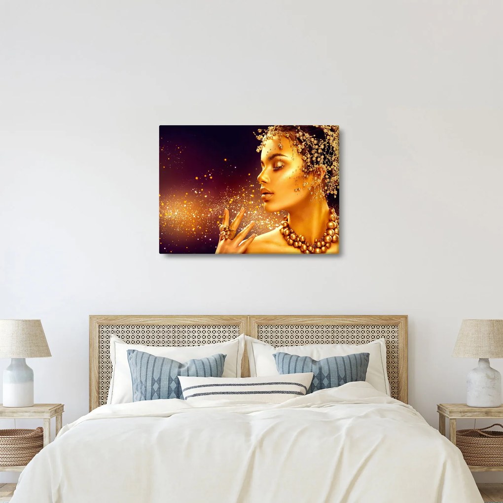 Tablou - Regina de aur (70x50 cm)
