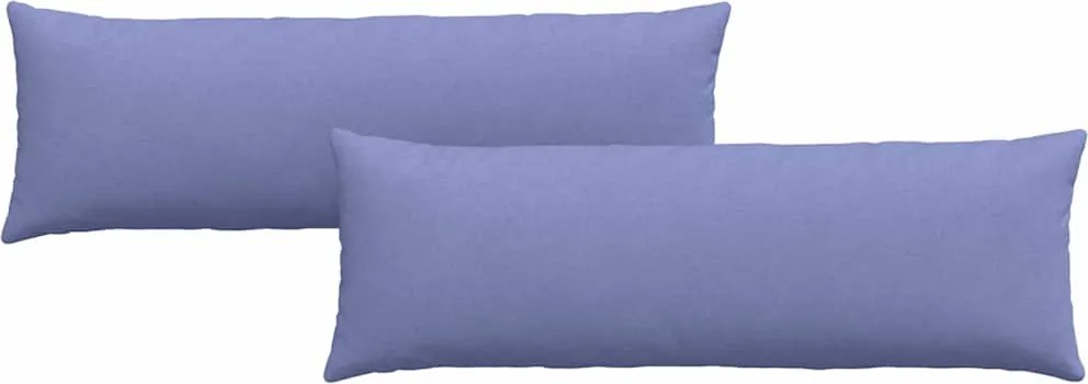 vidaXL Perne pentru canapea 2 pcs Albastru Jeans 120 x 40 cm țesătură