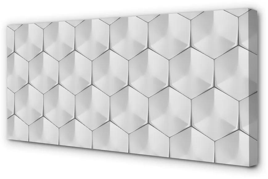 Tablouri canvas hexagoane 3d